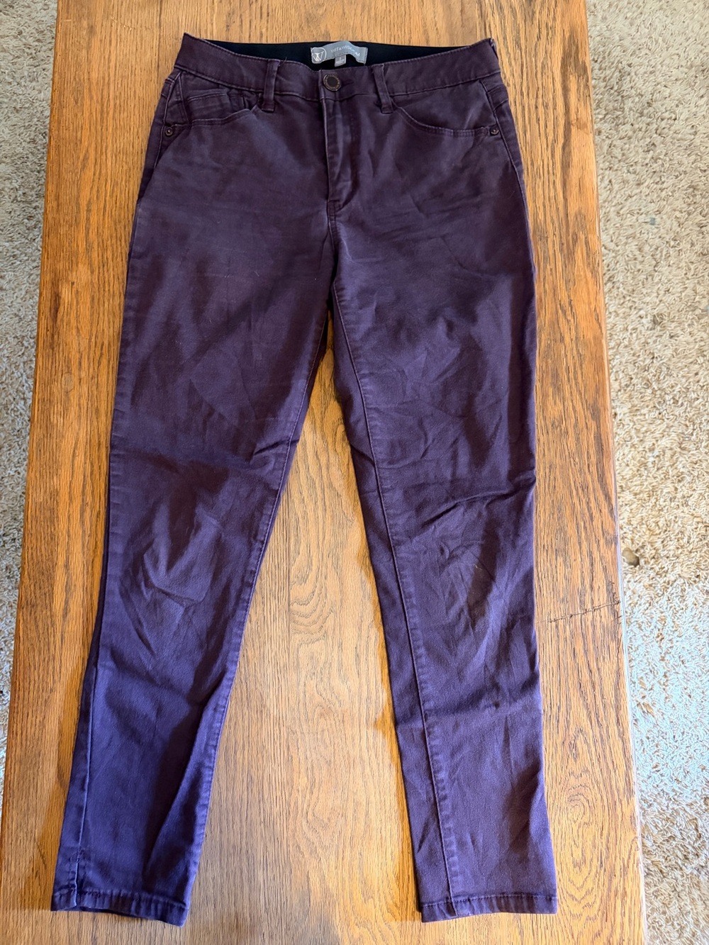 Women’s Slim Stretch Plum Jeans sz 2